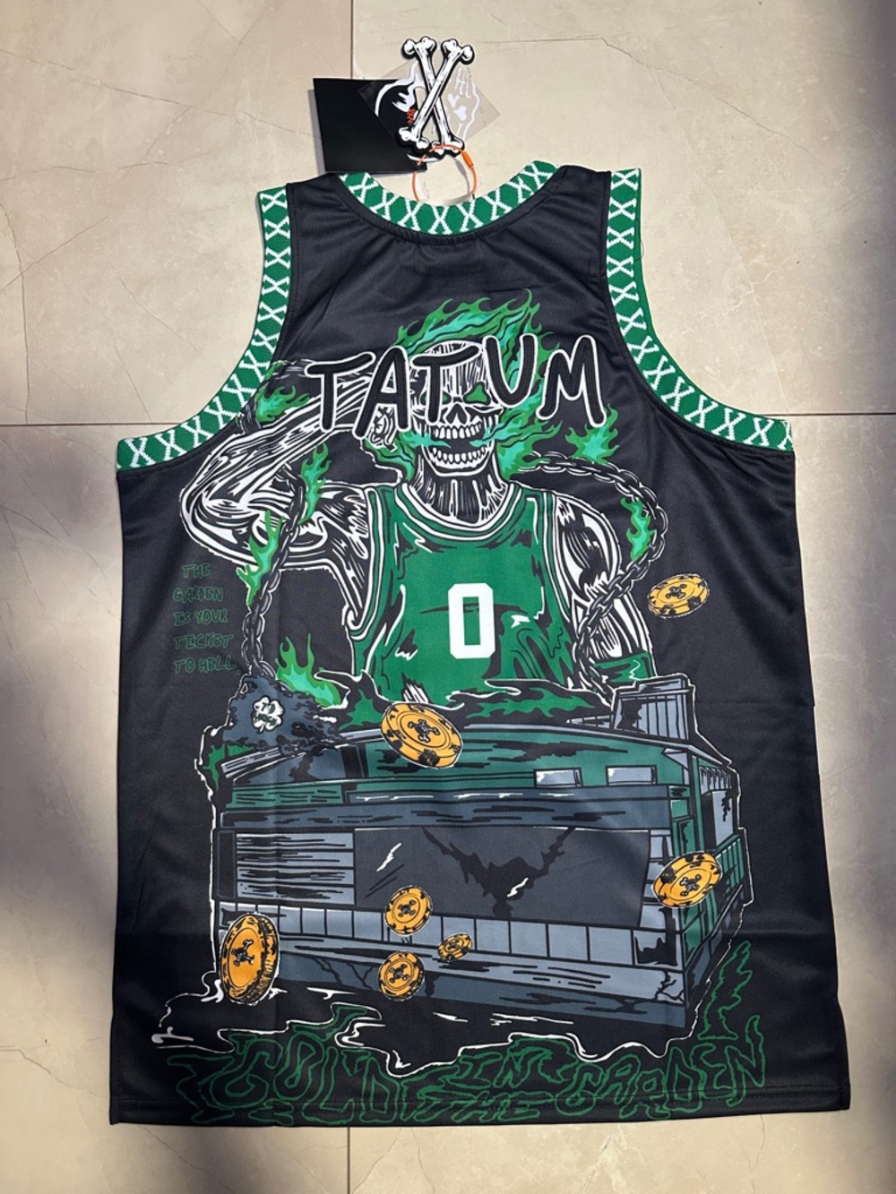 Brand X Boston Jayson Tatum Basketball Jersey